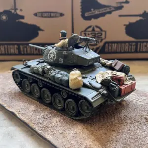 1/32 Scale US Army M24 Light Tank Model 9 S2a663fa022d445b4b56d785fdce66f70a