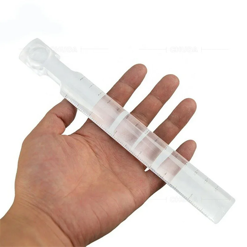 Portable Ruler with 2x Magnification for Precise Measurement 2 Portable Ruler with 2x Magnification for Precise Measurement - Image 2
