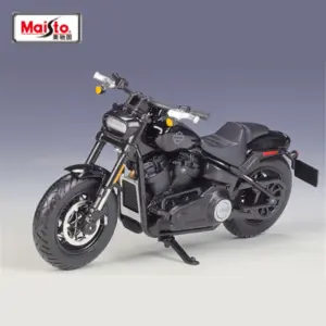 Maisto 1:18 Fat Bob 114 Motorcycle Model 10 S2ab50ea3c02948dfbc599ec04577fadbs
