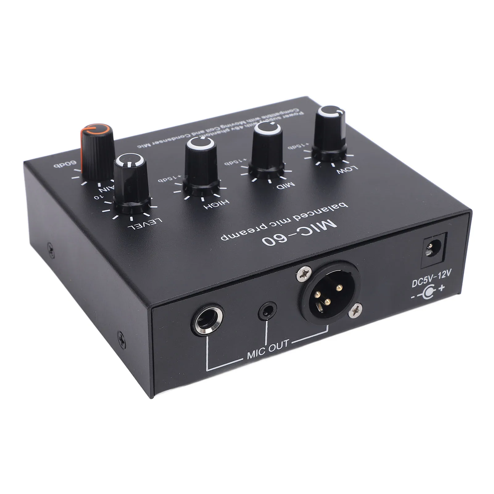 Professional Balanced Microphone Preamp with Adjustable Gain 6 Professional Balanced Microphone Preamp with Adjustable Gain - Image 6