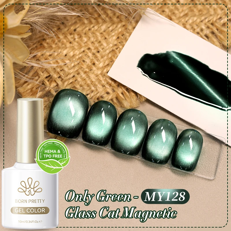 Red Glass Bead Cat Magnetic Gel Polish 10ml 10 Red Glass Bead Cat Magnetic Gel Polish 10ml - Image 10