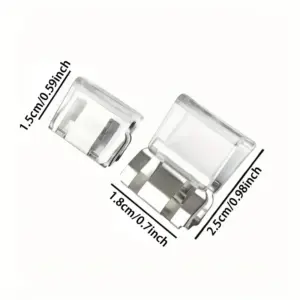 Transparent Adjustable Fabric Clip for Clothing 12 S2b11303a105e482ea467f0f7fa6efa4e1