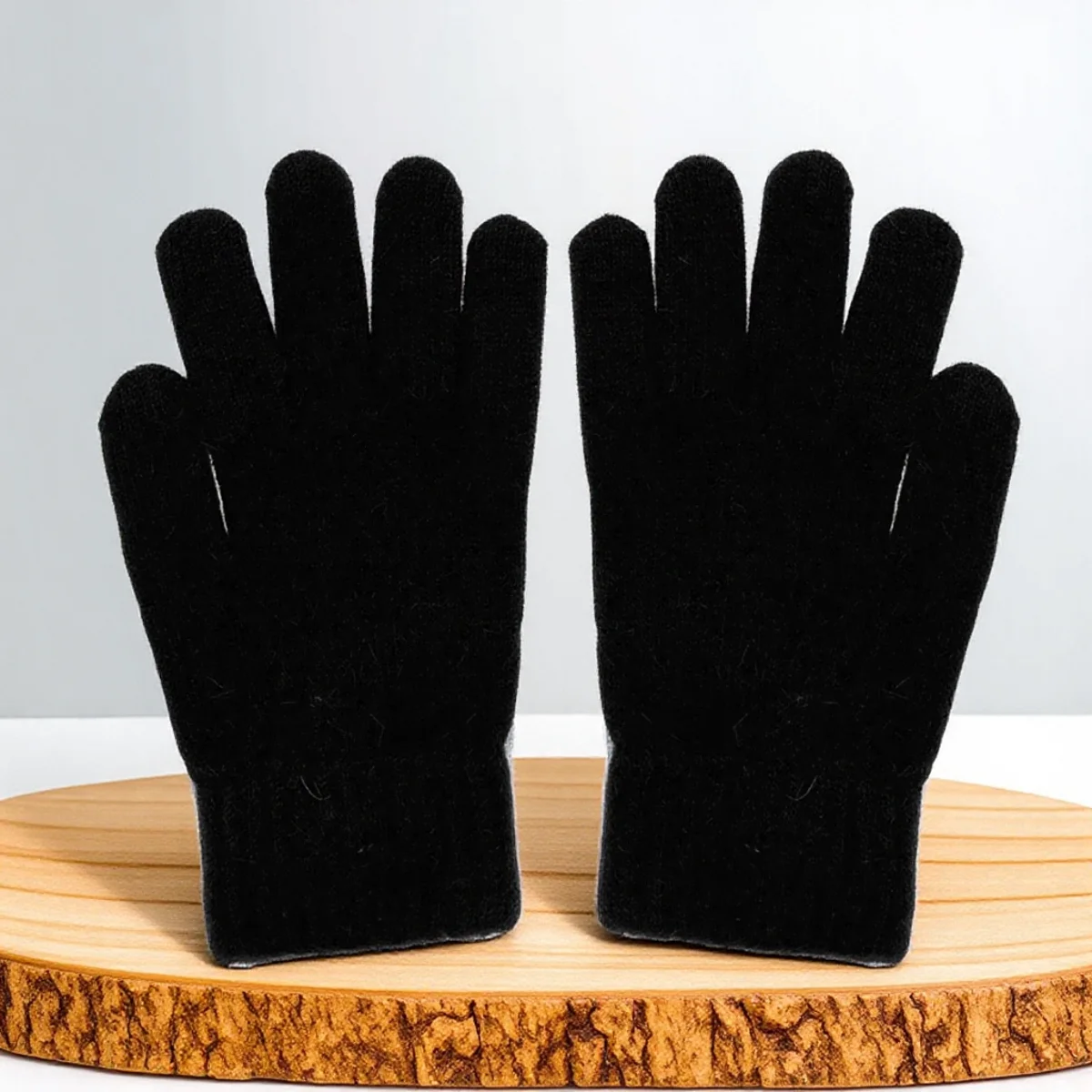 Knitted Winter Gloves for Outdoors 9 Knitted Winter Gloves for Outdoors - Image 9