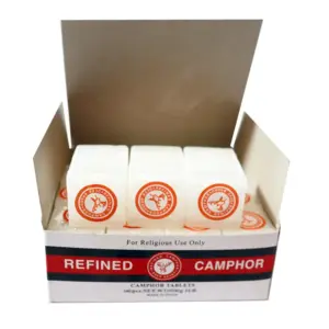 Natural Camphor Tablets for Home Storage