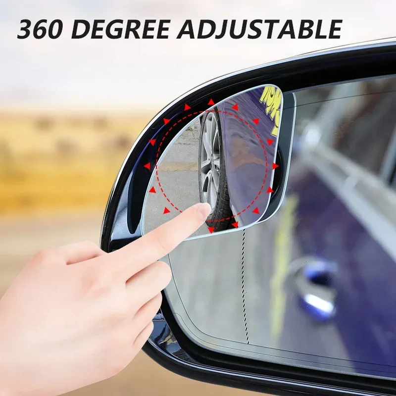 Frameless Car Blind Spot Mirror Set 2 Frameless Car Blind Spot Mirror Set - Image 2