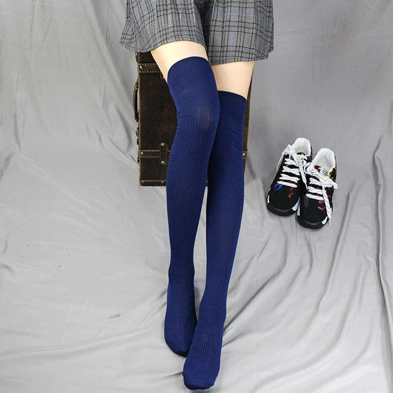 Over-The-Knee Striped Socks for Women 6 Over-The-Knee Striped Socks for Women - Image 6