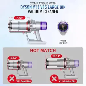 Transparent Dust Bin for Dyson V11 & V15 8 S2c1c811385544fcaa97d91645be84abac