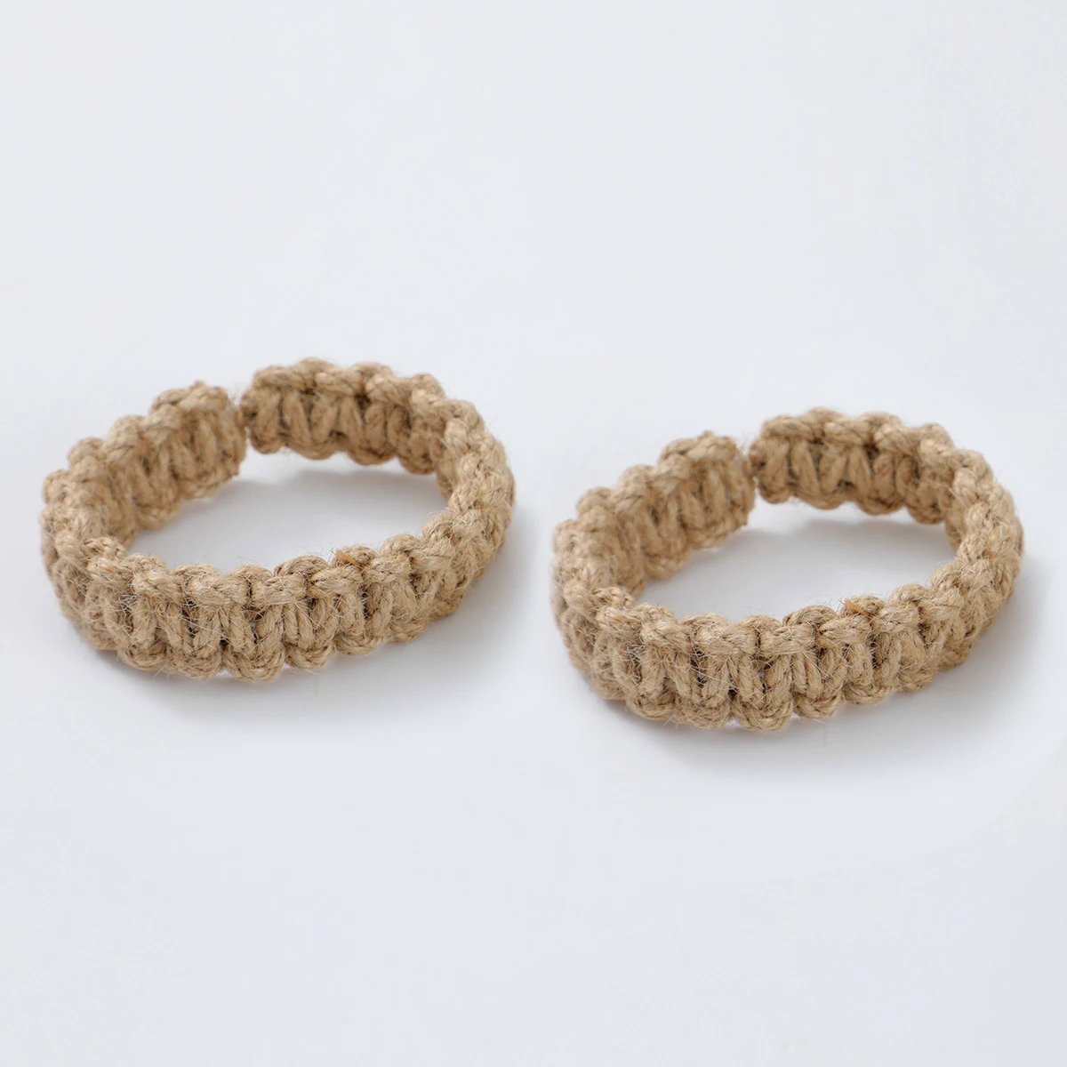 Rustic Hemp Curtain Tieback Set 7 Rustic Hemp Curtain Tieback Set - Image 7