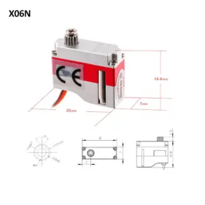 KST X06 Micro Servo Series for RC Gliders 12 S2c55ab70b7404130b89d145a6bc4b4a6k