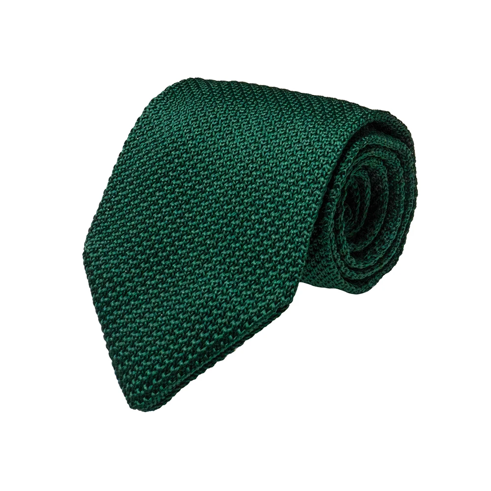 Men's Knitted Solid Neck Tie - 148cm, Cotton-Poly Blend 9 Men's Knitted Solid Neck Tie - 148cm, Cotton-Poly Blend - Image 9