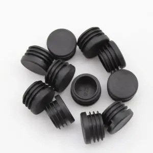 Black Plastic Furniture End Caps for 16-25mm Tubes 11 S2cf0751f2f524a1d94255d70401aa645M