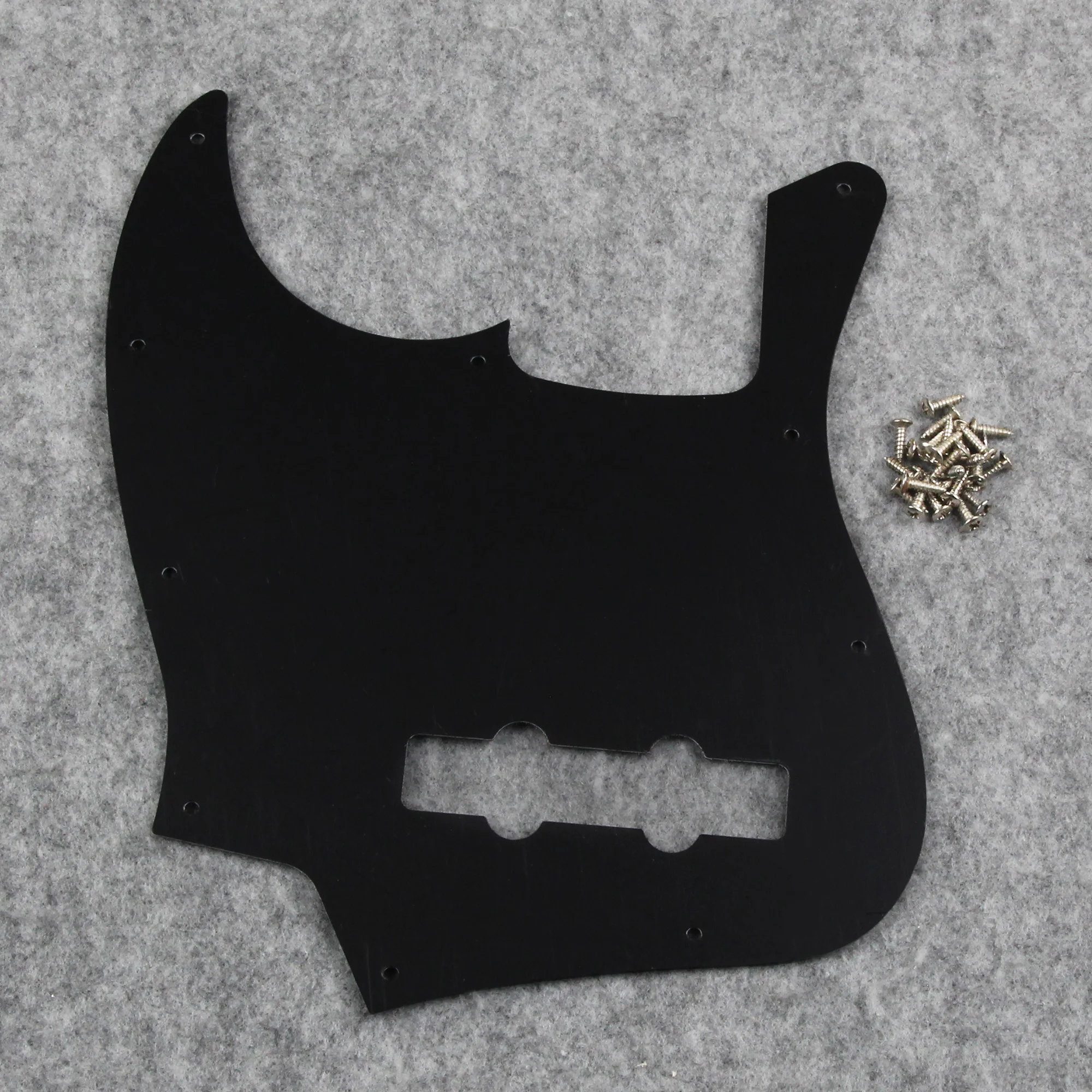 Black JB Bass Pickguard for Fender-Style Guitars 2 Black JB Bass Pickguard for Fender-Style Guitars - Image 2