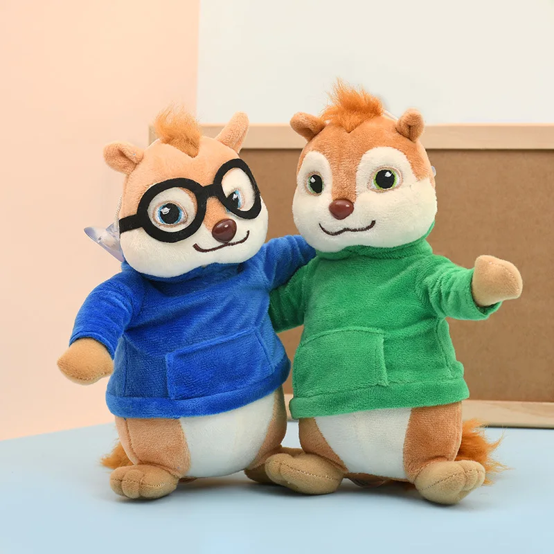 Alvin and the Chipmunks Plush Set - 18cm Characters 2 Alvin and the Chipmunks Plush Set - 18cm Characters - Image 2