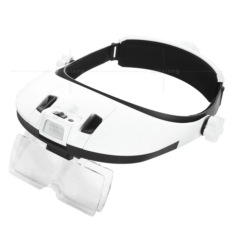 Rechargeable Head-Mounted Magnifying Glass for Precise Work 2 Rechargeable Head-Mounted Magnifying Glass for Precise Work - Image 2
