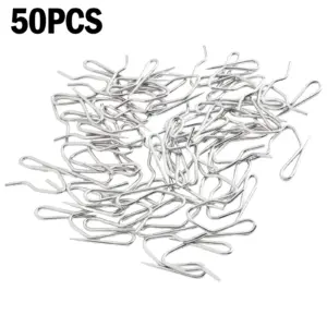 Silver Metal Curtain Hooks for French Pleat Drapes 17 S2db670e9d2334850a46d9838d48efd2aM