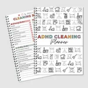 Vibrant ADHD Cleaning Planner Bundle 7 S2e45b6d23b994e19ae1a1e0833b486377
