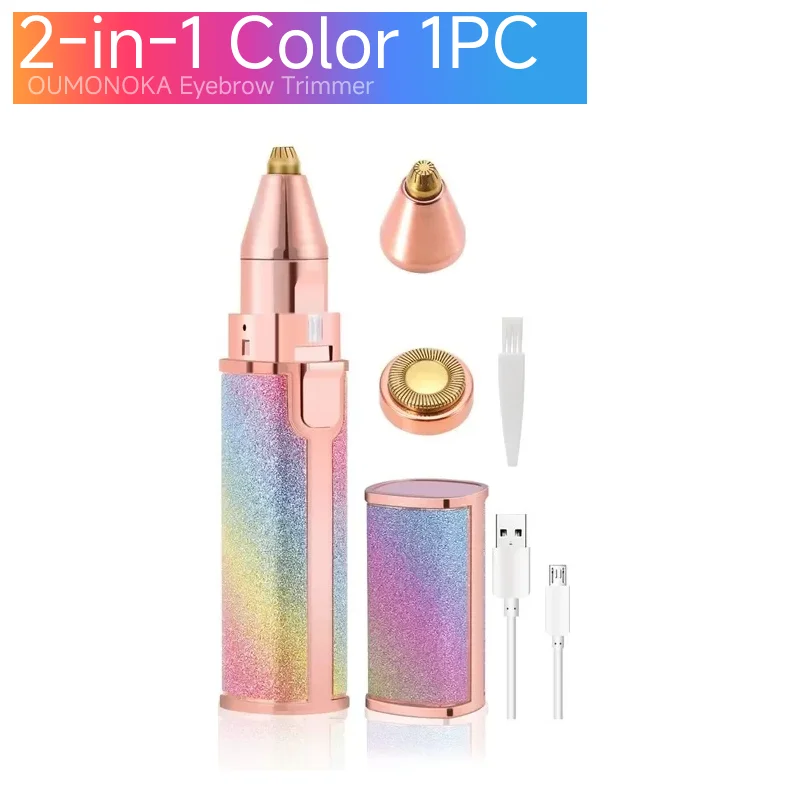 2-in-1 Portable Epilator & Trimmer with LED Light 9 2-in-1 Portable Epilator & Trimmer with LED Light - Image 9