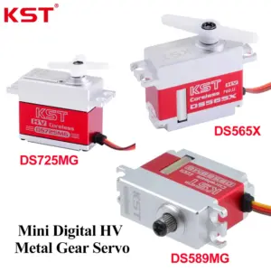 High-Voltage Digital Servo Set for RC Aircraft 10 S2ed2c893fb7742eeae980de6e461ac3dY