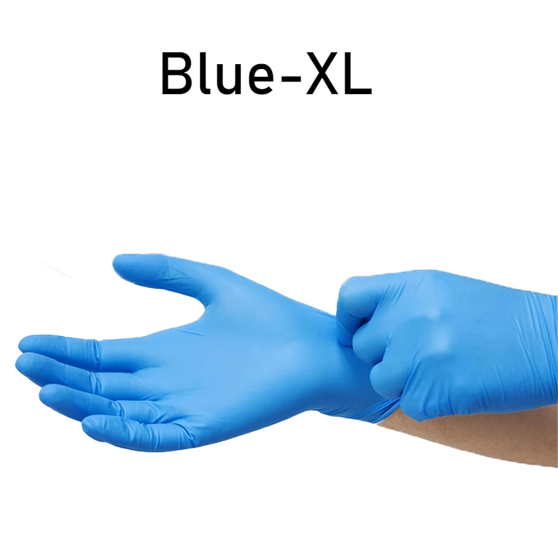 Vibrant Blue Nitrile Gloves 50/100 Pcs 7 Vibrant Blue Nitrile Gloves 50/100 Pcs - Image 7