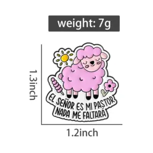 Pink Sheep Faith Enamel Pin QHXZ5453 8 S2f4af3cf869a4bde8ed4333d0ff608703