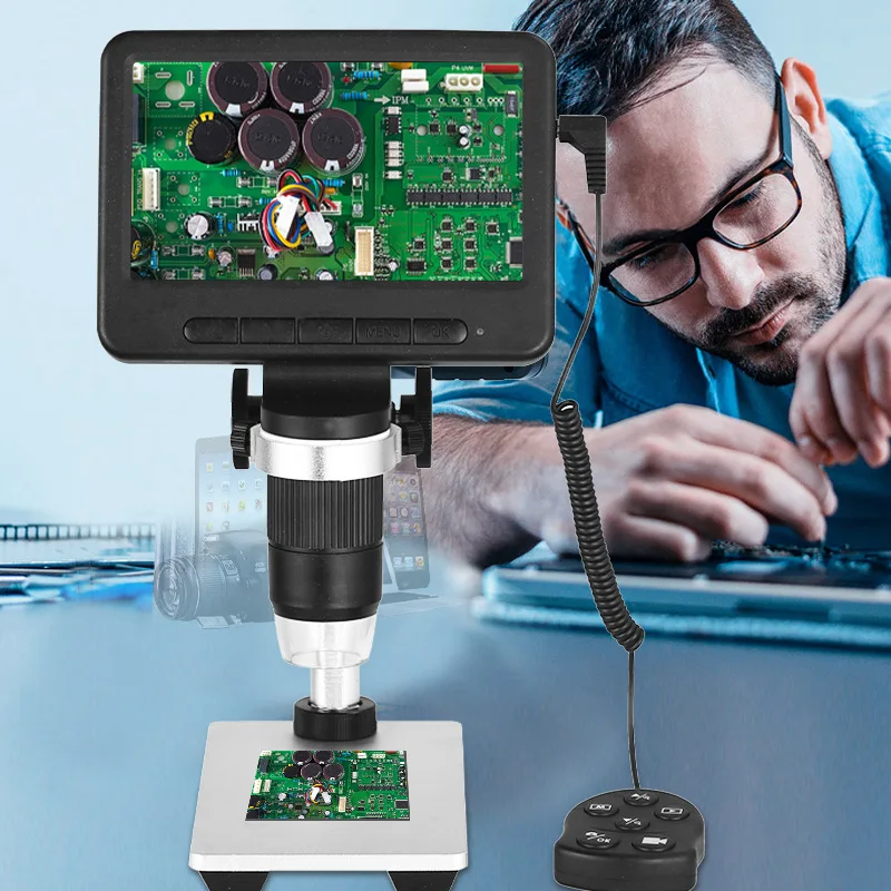 Digital Microscope with 5-Inch Screen and Wi-Fi 2 Digital Microscope with 5-Inch Screen and Wi-Fi - Image 2