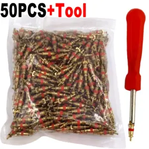 Tire Valve Core Removal Kit with Copper Cores 17 S300e266c5188449d98375ad81517331a6