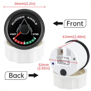 52MM Marine Rudder Angle Indicator for Boats 14 S302f49a3c2ce4feb953f0abfee6fb0b24