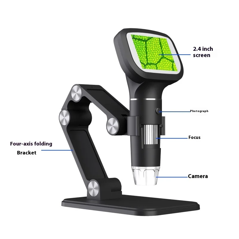 Portable Mobile Phone Microscope 1600X 2 Portable Mobile Phone Microscope 1600X - Image 2