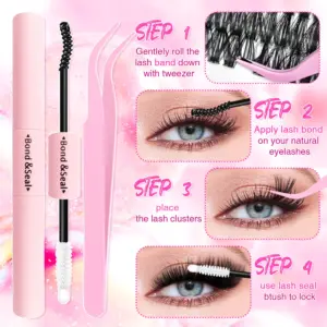 DIY Eyelash Extension Kit with Cluster Lashes 14 S31099569f3594ca7b8042795726d10efN