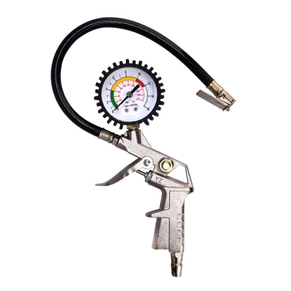 Multifunctional Tire Pressure Gauge with Color Indicator 5 Multifunctional Tire Pressure Gauge with Color Indicator - Image 5