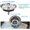 Stainless Steel Bathroom Drain Cover