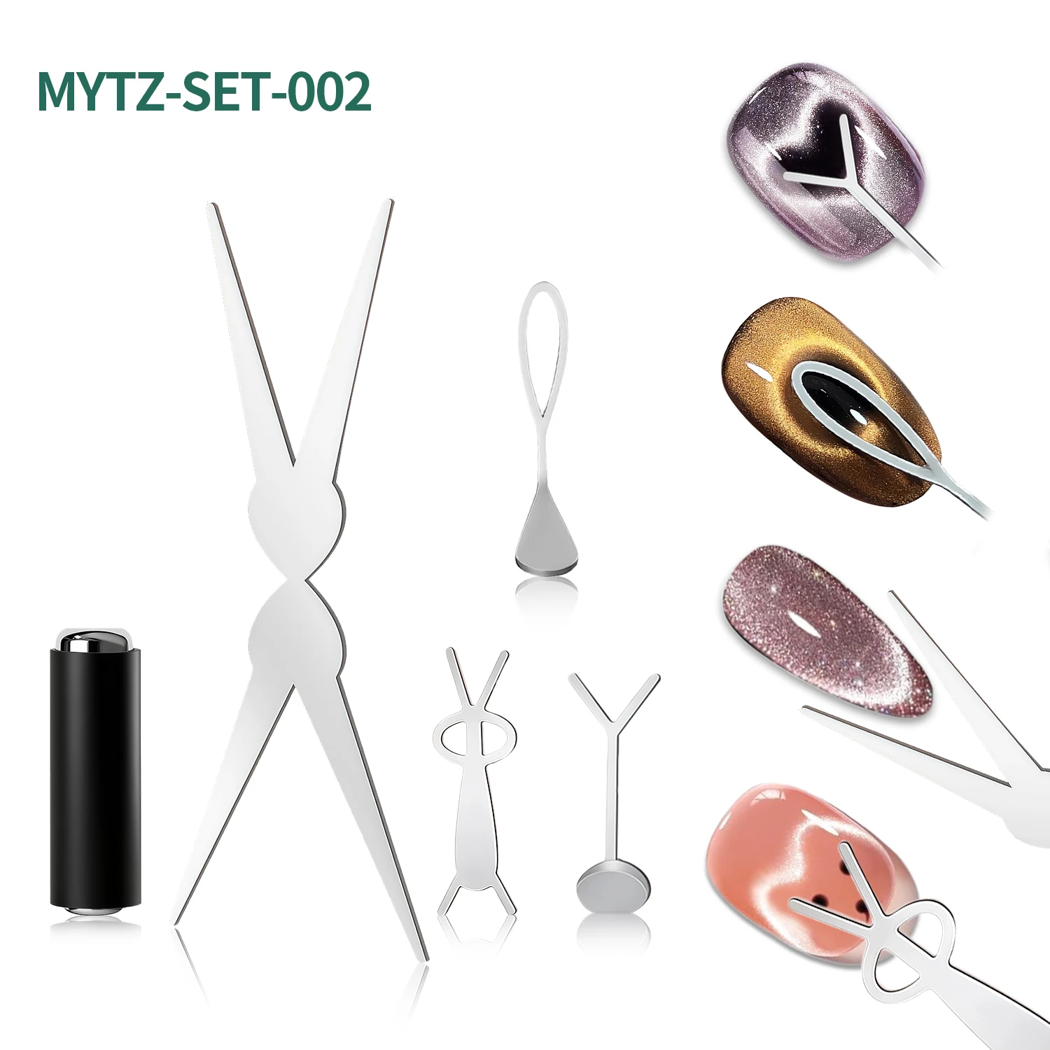 Stainless Steel Nail Art Magnet Kit 7 Stainless Steel Nail Art Magnet Kit - Image 7