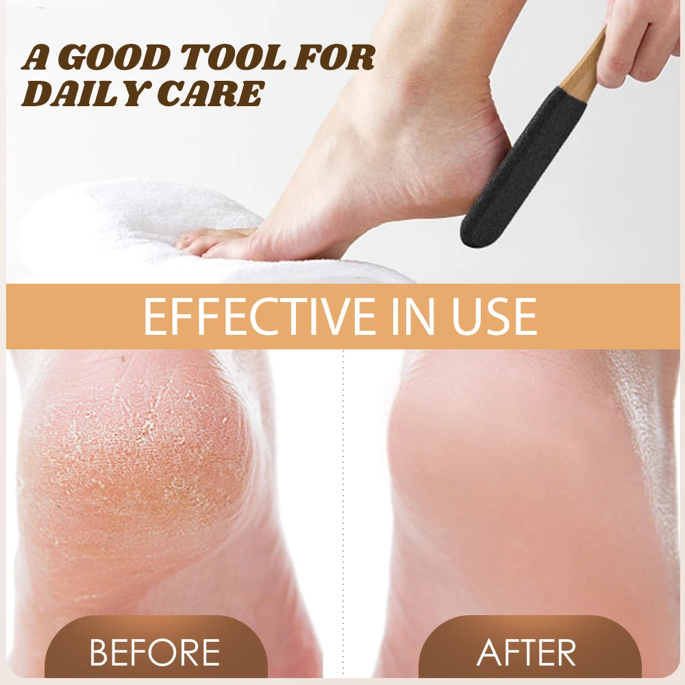 Double-Sided Bamboo Foot File for Exfoliation 3 Double-Sided Bamboo Foot File for Exfoliation - Image 3