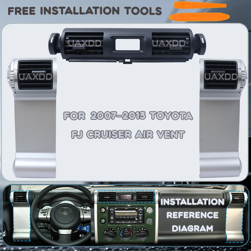 Toyota Cruiser FJ 2007-2013 Air Vent Assembly 2 Toyota Cruiser FJ 2007-2013 Air Vent Assembly - Image 2