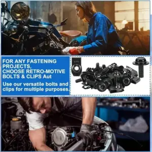 Automotive Fastener Set for Cars M6 - 40 Pieces 11 S3225258ff71542d28b83be7b772b43c6G