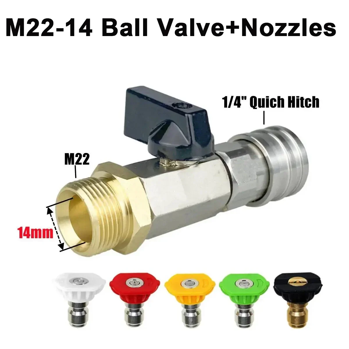 High-Pressure Washer Adapter Kit with M22-14/15mm 8 High-Pressure Washer Adapter Kit with M22-14/15mm - Image 8