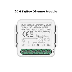 Smart ZigBee & Wi-Fi Dimmer Switch Module 10A 18 S32762074d6d44172a60af2437506af46l