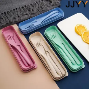 Stylish Light Blue Portable Cutlery Set 12 S32be43b06a314af5928ef6ac06413ac8F