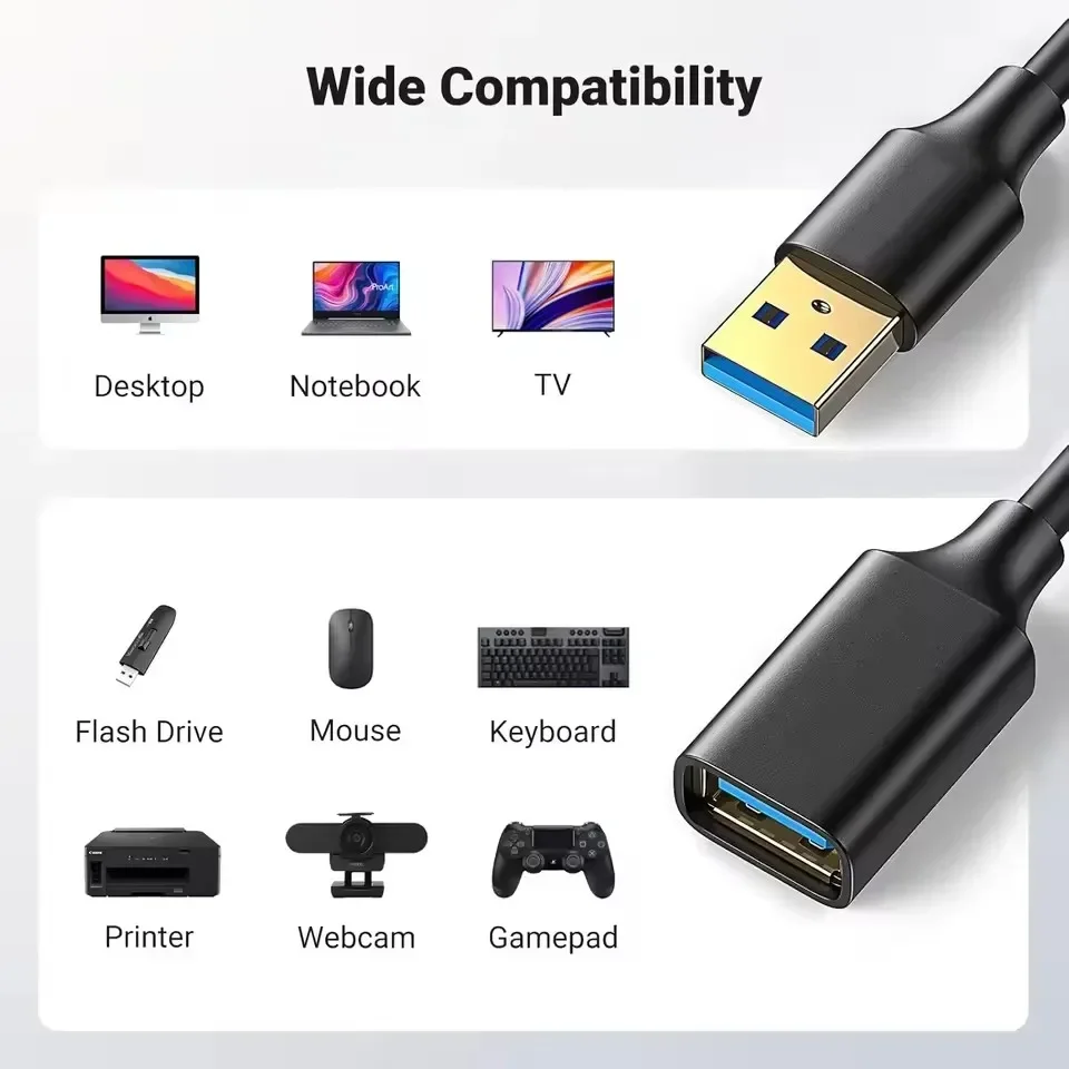 USB 3.0 Extension Cable 0.5-3m 6 USB 3.0 Extension Cable 0.5-3m - Image 6