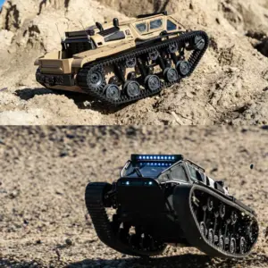 2.4G Remote-Controlled Off-Road Tank in Grey or Yellow 9 S32d37e61f9504584858194441035400ch