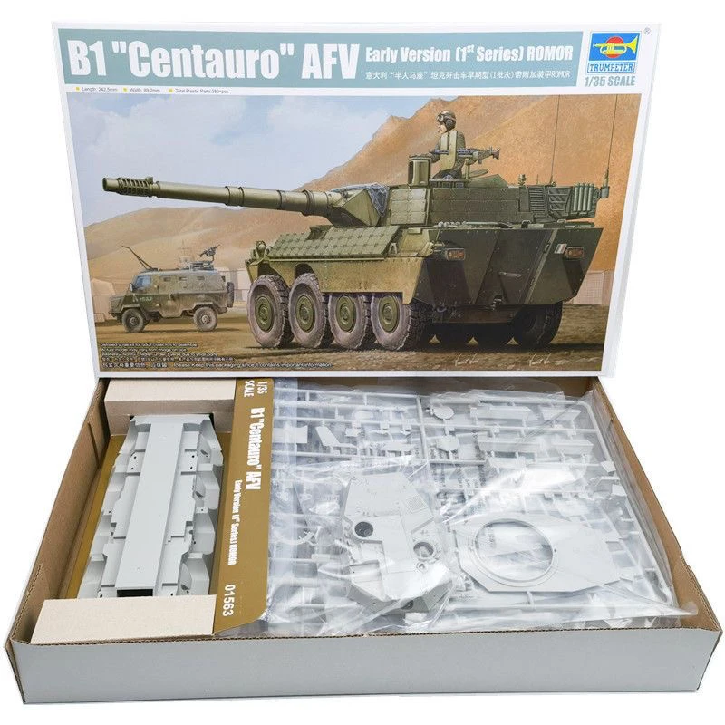 1:35 Italian B1 Centauro Tank Destroyer Model Kit 1 1:35 Italian B1 Centauro Tank Destroyer Model Kit