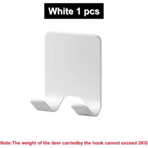 Black Bathroom Razor Holder with Double Hooks 17 S340884ef4bd54d4489c17bfa1ff2fea3U