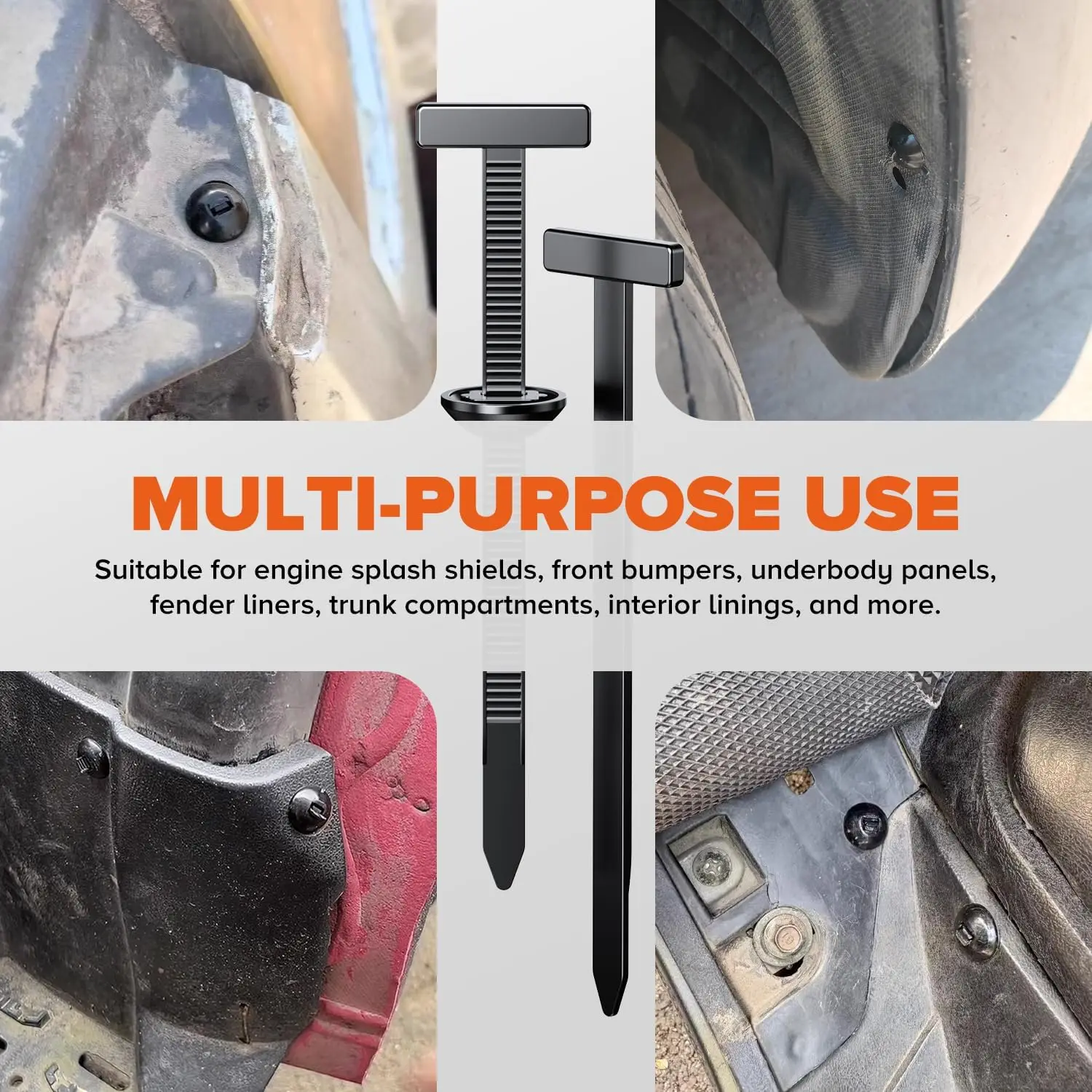 Heavy-Duty Nylon Zip Tie Set for Automotive Repair 3 Heavy-Duty Nylon Zip Tie Set for Automotive Repair - Image 3