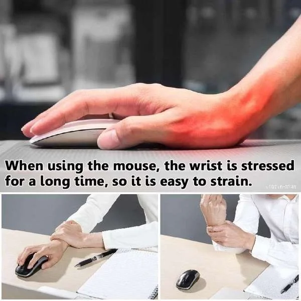 Cute Cat Paw-Shaped Mouse Pad with Wrist Rest 2 Cute Cat Paw-Shaped Mouse Pad with Wrist Rest - Image 2