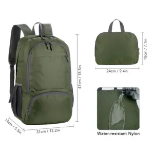 Waterproof Foldable Outdoor Backpack in Vibrant Colors 15 S34c69677d2bb4692857e6a5f2801307fX