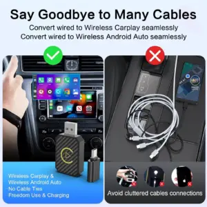 Wireless CarPlay Adapter for iPhone and Android 10 S34db36cceade4cf8a1cbc27cb6d63d8ar