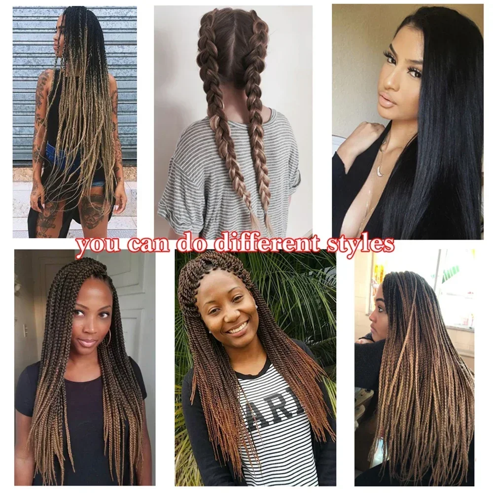 38-Inch Synthetic Braiding Hair for Box Braids 6 38-Inch Synthetic Braiding Hair for Box Braids - Image 6