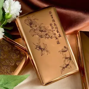 Elegant Purple Copper Cigarette Case 11 S35f87004192f4207b74043f7b6b5cce4T