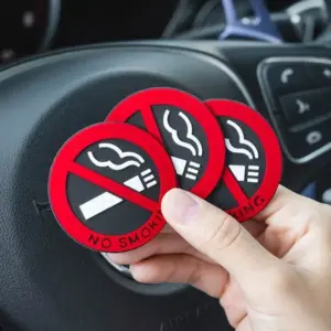 Vehicle No Smoking Sticker 5cm Vinyl 13 S36177422033d4b7f8987984af22ddcaaQ