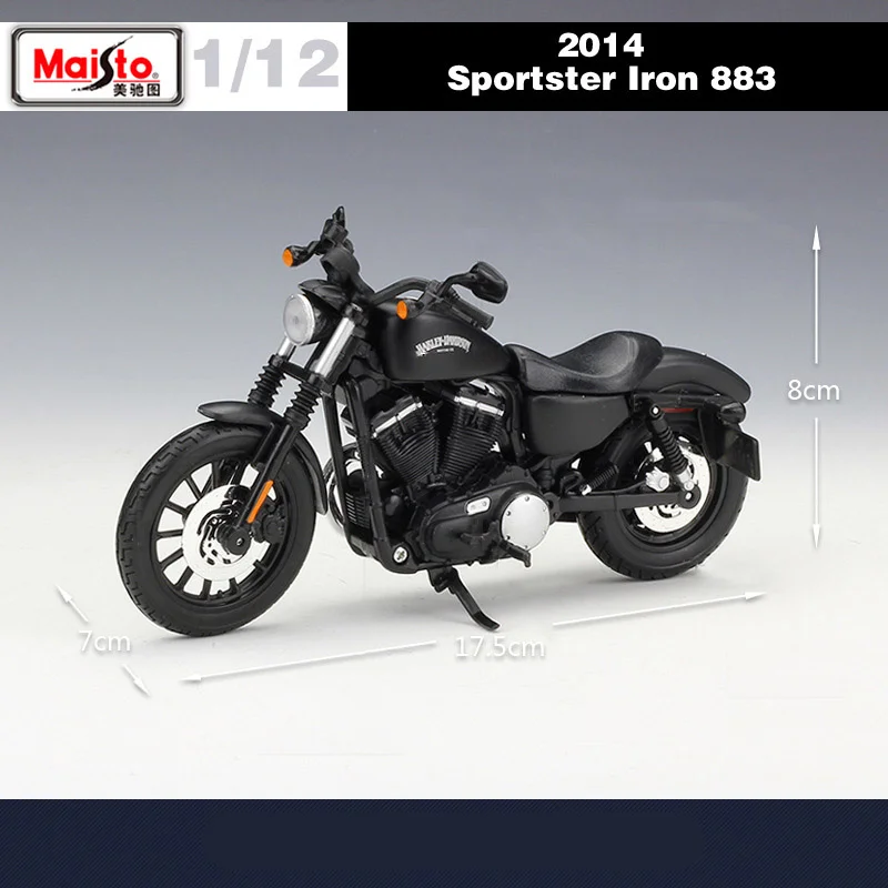 Maisto Iron 883 1:12 Diecast Motorcycle Model 4 Maisto Iron 883 1:12 Diecast Motorcycle Model - Image 4